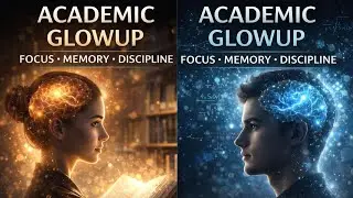 Academic Glowup Enhancement Subliminal |Neuroplasticity and Synaptic Strength & Focus Activation 