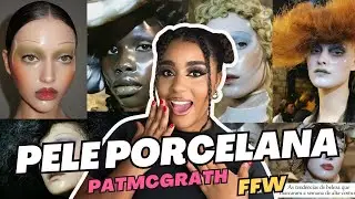 Segredos Revelados: Maquiadora MAGICA *Pat McGrath* em Pele de Porcelana!(QUAL PRODUTO ELA USOU?)