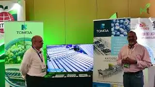 Tomra, empresa de origen noruego que ofrece maquinaria para detecci&oacute;n de frutas.
