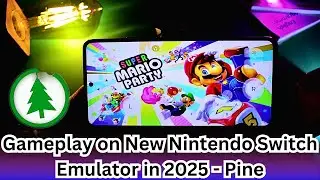 2 Min gameplay for New Nintendo Switch Emulator in 2025 - Pine