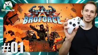 GAMEPLAY - BROFORCE EP 01 - XBOX SERIES S - NO COMENTS