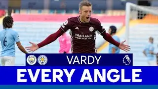 EVERY ANGLE | Jamie Vardy Goal vs. Man City | 2020/21