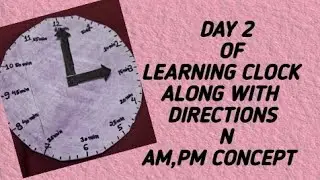 DAY 2 of learning ⏰️ CLOCK..she understands or confused #parentingautism #autismtherapy#time#love 