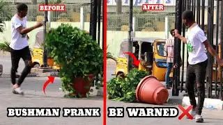 2023 BUSHMAN PRANK | AMAZING REACTIONS @boiruffytv