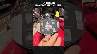 FIM racing holomogated helmet