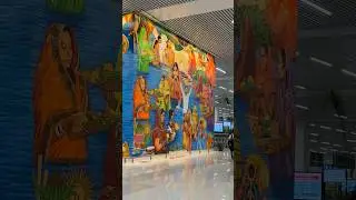 Chhath Theme | Patna airport New terminal Bihar | JPN International Airport #bihar #viral #travel