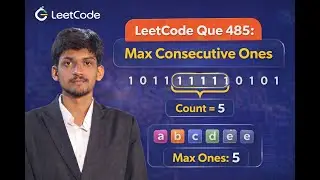 LeetCode Problem 485 - Max Consecutive Ones | Easy Solution | C++