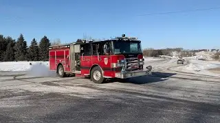 Inver Grove Heights Ladder 13 & Engine 17 Responding