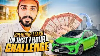 Spending 1 lakh in 1 hour challenge ‼️ || Bella is no more with us 😭