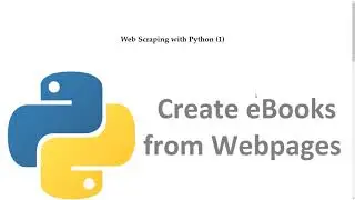 Python: Create eBooks From Webpages