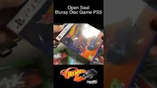 Open Seal Bluray Disc Game PS5 #hotwheelsunleashed