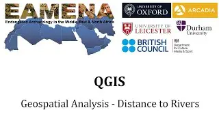 GIS 3.2.2 QGIS - Geospatial analysis (Distance to Rivers)