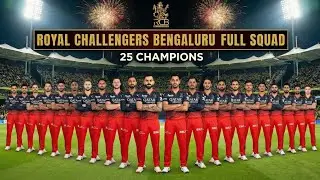 Royal Challengers Bangalore 25 Players List After Auction | RCB Team 2026 | RCB 2026 Full Squad