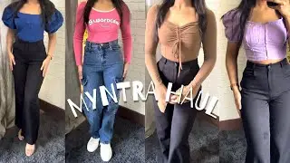 MYNTRA SUMMER TOPWEAR HAUL| Trendy & Affordable finds| College outfit ideas 🎀