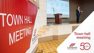 Lamprell Town Halls: connecting leadership and employees
