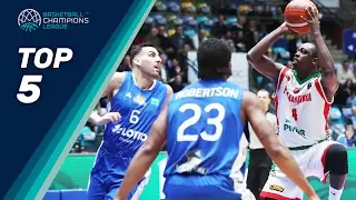 Top 5 Plays - Play-Off Qualifiers: Leg 1 | Basketball Champions League