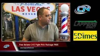 Cappers Nation LIVE- Bellator 241 / UFC Fight Night 170 - Free Sports Picks 3/13/2020