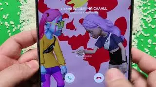 Incoming call Z FOLD 8 in rice grains