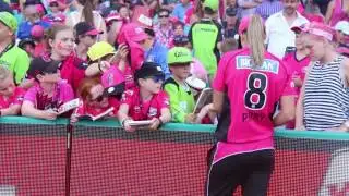 Gardner praises crowd in WBBL classic