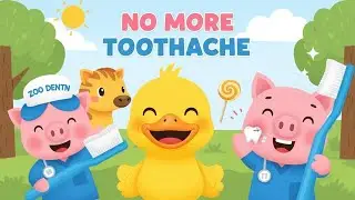 Kind friends help | Clean teeth stay happy #englishmoralstories #english