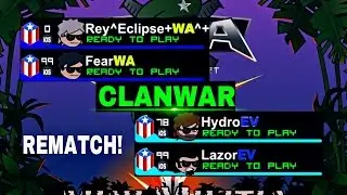 Mini Militia doodle army 2 : EV vs WA [CLANWAR!!] Rematch