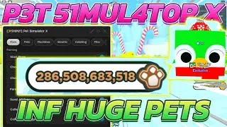 Pet Simulator X Event🔥 Script / Hack | GEMS DUPE + DIAMOND DUPES & PETS DUPE 🧑‍🎄🤠