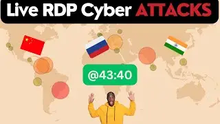🔒 Unveiling Real-Time Cyber Threats: Sentinel vs. RDP Brute Force Attacks | Geolocation Tracking!