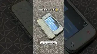 Nokia N97 Mini, lo recuerdas? #nokia #oldphone