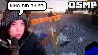 QUACKITY REACTS TO THE DESTROYED SPAWN | QUACKITY | QSMP | KARMA EXTRA