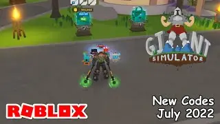 Roblox Giant Simulator New Codes July 2022