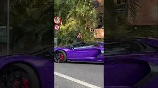 Lamborghini Aventador SVJ Com ronco de F1