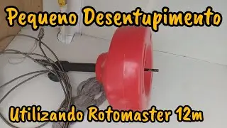 Pequeno Desentupimento Utilizando Rotomaster 12m 