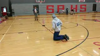 Indoor pylon racing at WMC contest