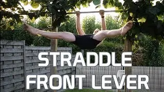 How to do a Straddle Front Lever - Final progression