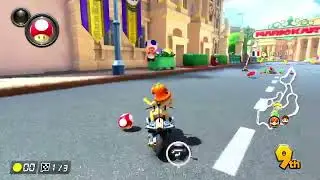 We lost  in Mart kart 8 😔