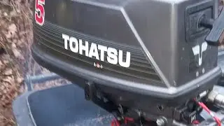 Tohatsu 5 PS Zweitakt Aussenborder, wird er wieder richtig laufen? Wir reinigen den Vergaser...