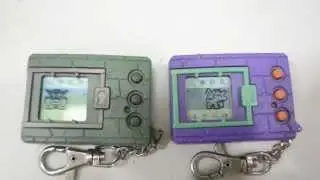 Digimon V-Pet Battle: Devimon vs Unimon