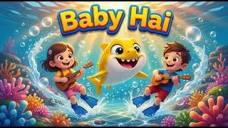 Baby Hai | Baby Shark p&aring; Norsk | barnesang | TITTEI