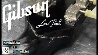 ネックの折れかかったレスポールを修復しました/Gibson Les Paul  Studio
