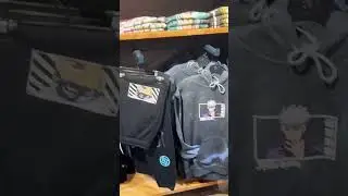 Anime Merch ZUMIEZ #killua #hunterxhunter #jujutsukaisen #mha #deku #shopping #gojo #weeb #shorts