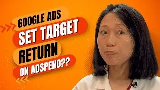 Should I set a target return on adspend for Google Shopping ads? #googleads
