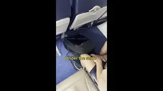 Will it fit?! Airplane seat and overhead bin tested.