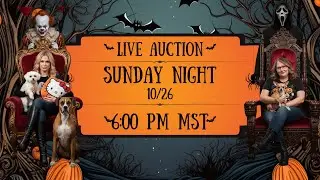 Heather's Live Auction - Sale Sunday Night Oct 26th - 6pm mst- Halloween, Gifts, Vintage and More