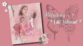 Blending Edit Tutorial || Picsart Edit Tutorial ||  Aesthetic Edit Tutorial || 💕