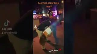 Orah Wilde country swing dancing tricks