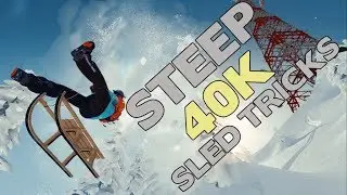 THE BEST SLED TRICK IN STEEP 30K PLUS!!!!