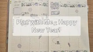 Планируйте вместе со мной | Планы формата А5 от Just Scribble | Первая неделя!