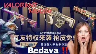 Valorant mobile bedava vandal skin nasıl alınır ‼️
