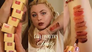 Laka Fruity Glam Tint Lip Swatches 💄 | Viral K-Beauty Lip Tints Review & Shades