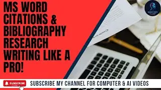 MS Word Citations & Bibliography 😱 | Research Writing Like a Pro!